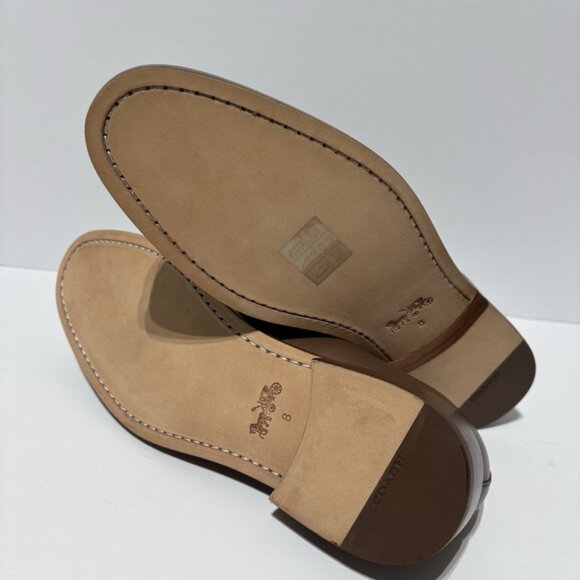 Coach Men’s Declan Brown Slip-On Loafers, Size 8 D main image 6